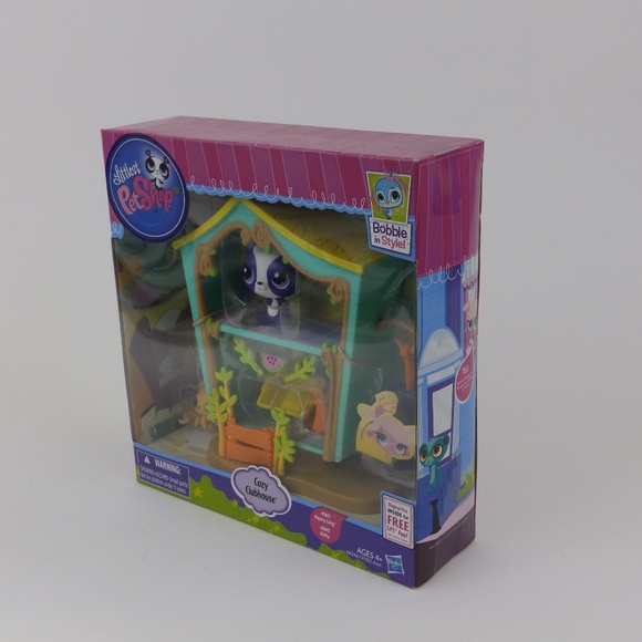 Littlest Pet Shop Cozy Clubhouse Bobble Style Penny Ling & Kitty NIB 2013 - Picture 4 of 4